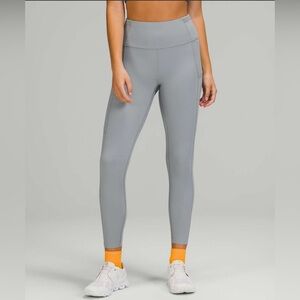 LULULEMON FAST & FREE HIGH RISE 25”/ Rhino grey